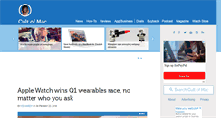 Desktop Screenshot of cultofmac.com